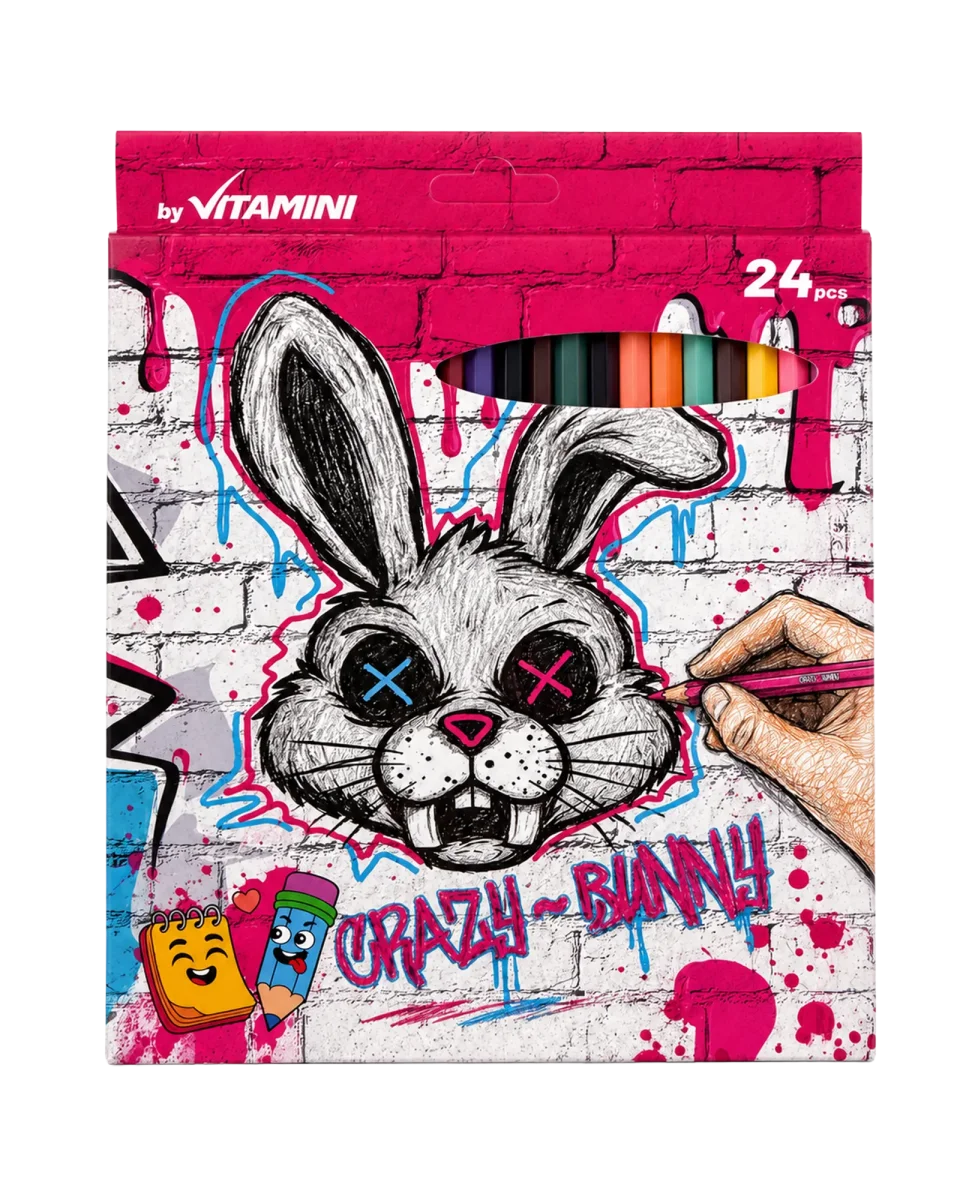 Bunny Colouring Pencils